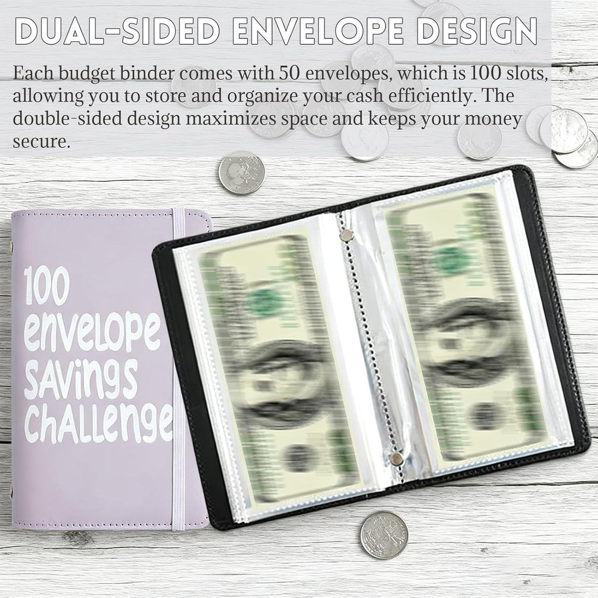 100 envelopes money saving challenge